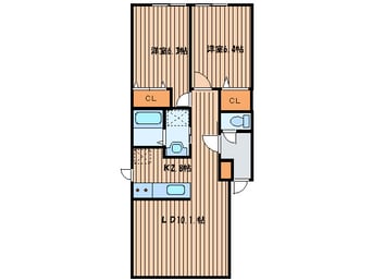 間取図 ルミエールピースアベニュー