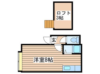 間取図 KUULEI東区役所前