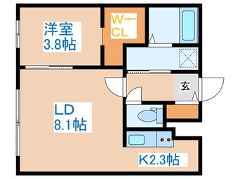 間取図 Bellissimo Hassamu