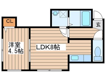 間取図 フェニックス月寒