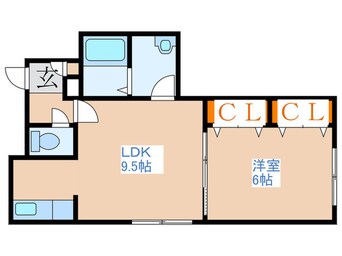 間取図 ステ－ジノア豊平