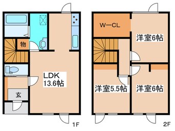 間取図 Himawari C棟