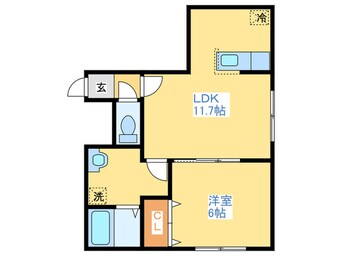 間取図 リバ－フォレスト豊平