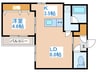 HARMONIA 1LDKの間取り