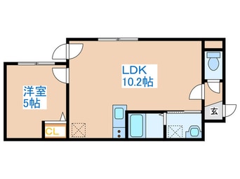 間取図 ENCHANTE-THE手稲
