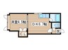ア－バンコ－ト麻生６ 1DKの間取り