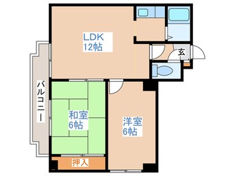 間取図 豊平コ－ト