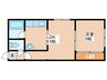 フェリス21 1LDKの間取り