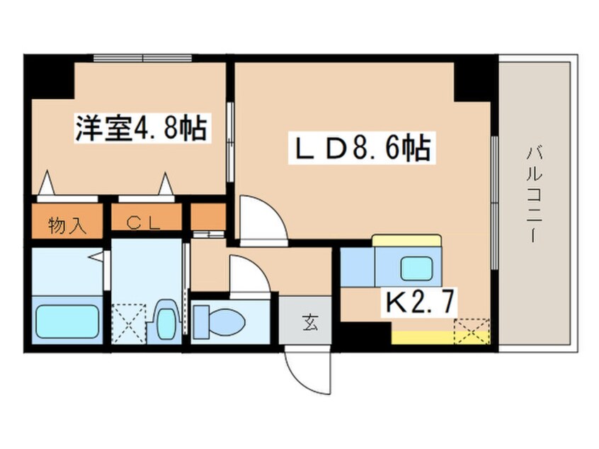 間取図 エステラアネックス