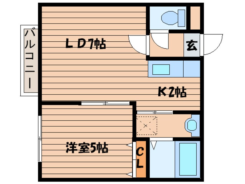 間取図 ラ・ヴェリテ
