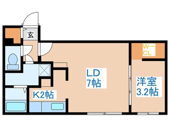 間取図 RIZ発寒