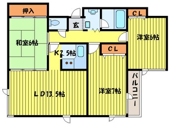間取図 ルピナス宮の森