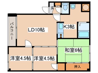 間取図 サテラ１２