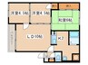 サテラ１２ 3LDKの間取り