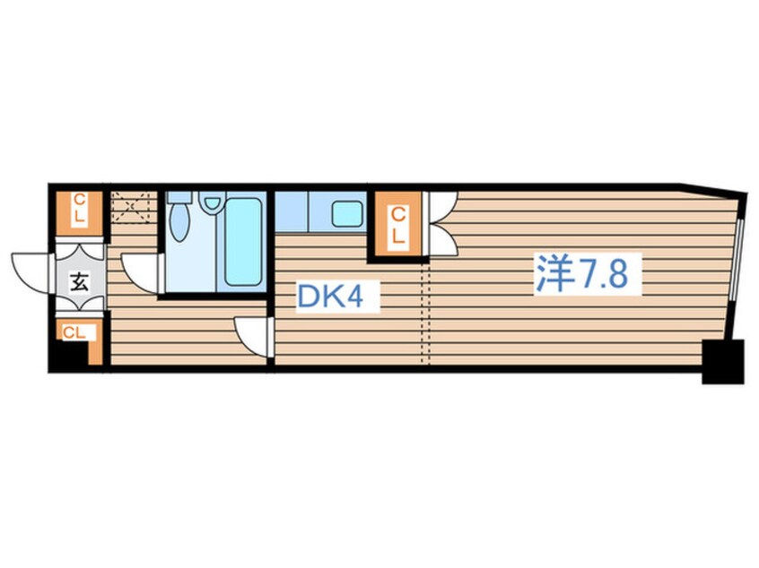 間取図 ハイツしらかば