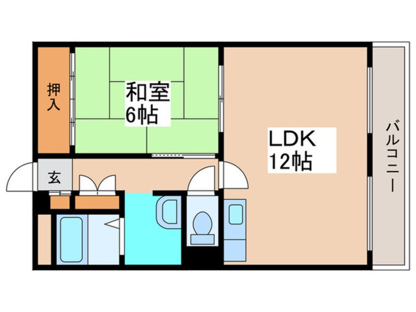 間取図 アクアトピア桜