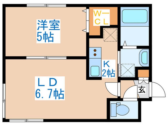 間取り図 ケレス発寒