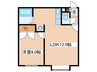 STハウスN17 1LDKの間取り