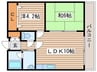 ノ－スシティ－１７ 2LDKの間取り