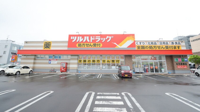 ツルハドラッグ　北18条東店(ドラッグストア)まで350m ノ－スシティ－１７