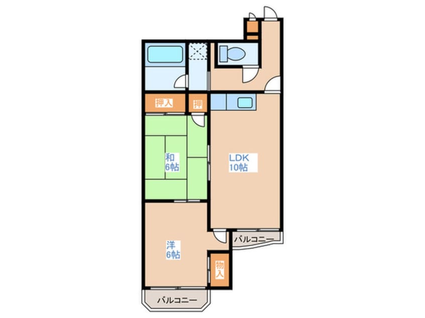 間取図 メゾンエポックＳＫ