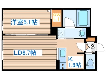間取図 シエル琴似