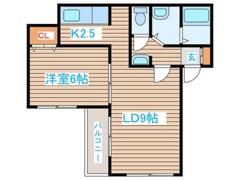 間取図 エクセル南麻生
