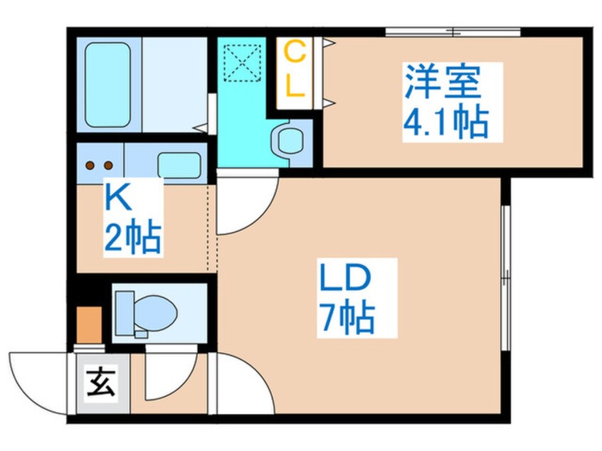 間取図 フロンティア