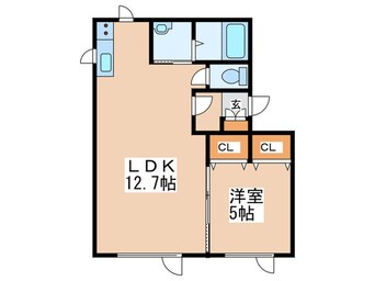 間取図 ノーヴェ月寒中央