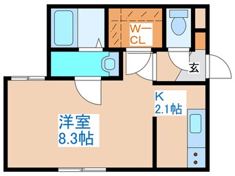 間取図 フォートデルッシ