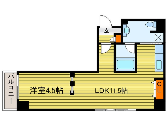 間取り図 アンビシャス北大前