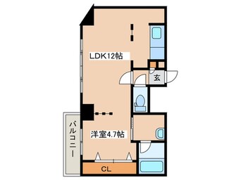 間取図 アンビシャス北大前