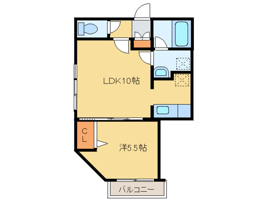 間取図 エミネンス南郷１４