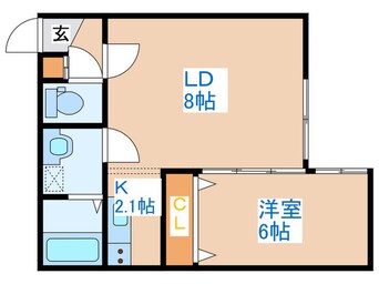 間取図 グラン南郷