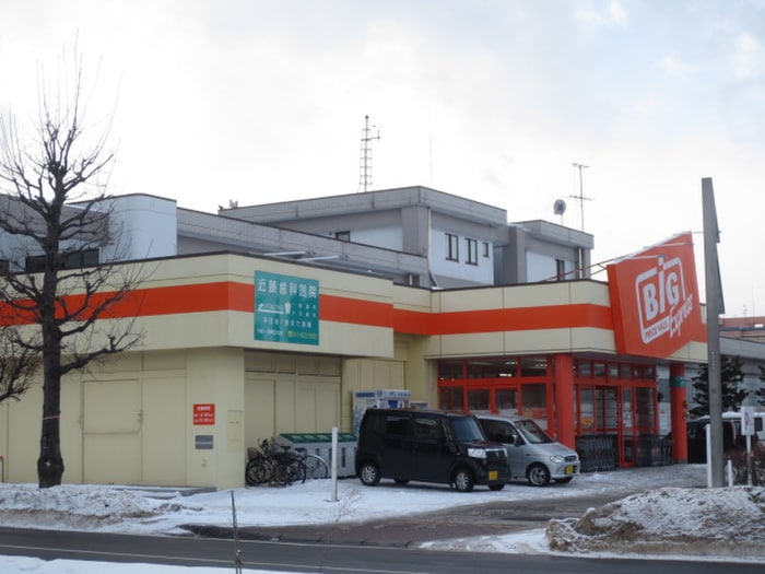 ザ・ビッグ エクスプレス平岸店(スーパー)まで300m ＢＲＡＭＡ