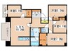 ダイアパレス円山北町 4LDKの間取り