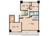ダイアパレス円山北町 3LDKの間取り