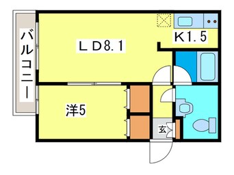 間取図 ＭＯＤＵＬＯＲ南円山