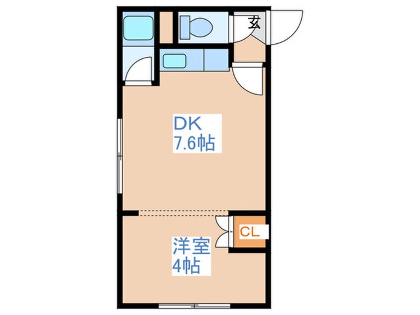 間取図 プルミエール平岸