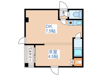 間取図 プルミエール平岸