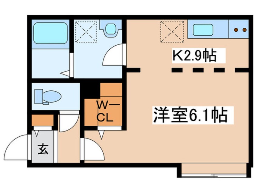 間取図 トレサイーユ福住