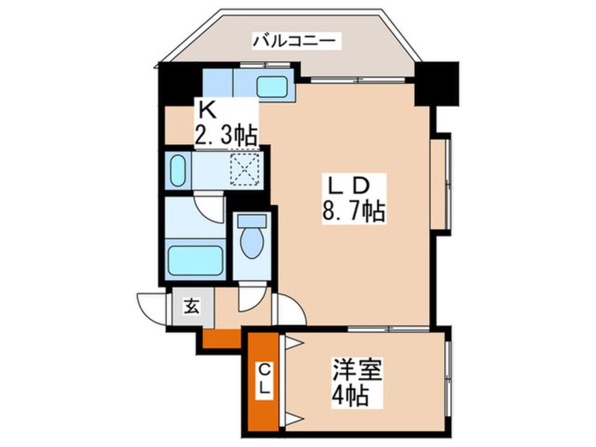 間取図 ノヴァ裏参道