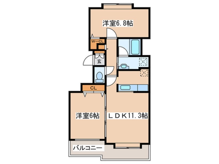 間取図 105松井ビル