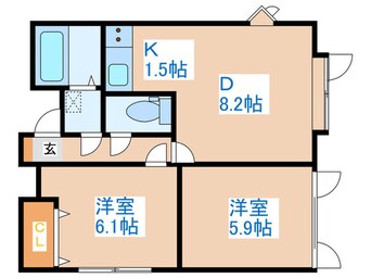 間取図 ｴｸｼｰﾄﾞ24