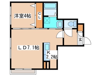 間取図 ガーデンハウス菊水