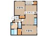 ノイヤ－ル８８ 2LDKの間取り