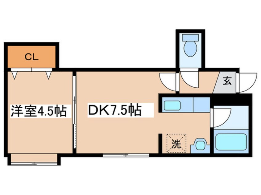 間取図 ＳＴコ－ト東札幌