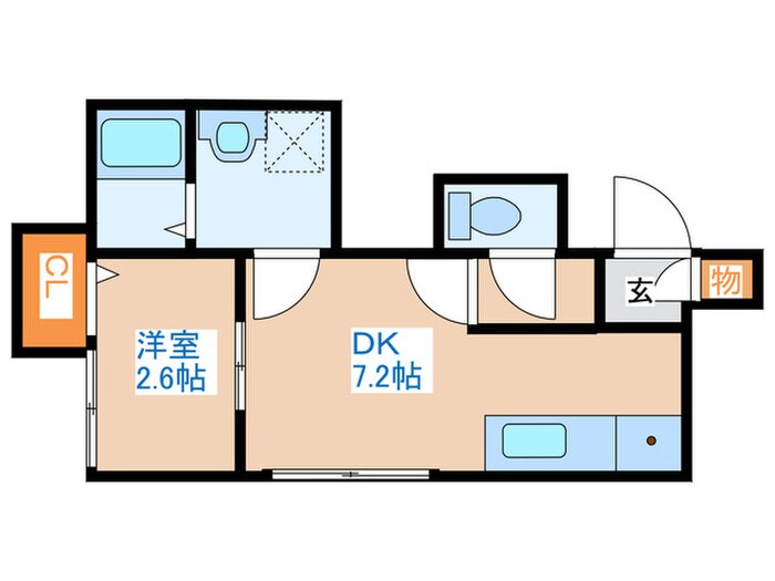 間取り図 ウイングコート札幌Ⅰ