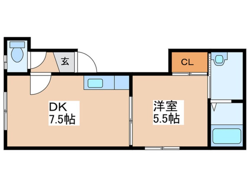 間取図 童里夢北野通り