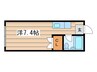 ノース１８ 1Rの間取り